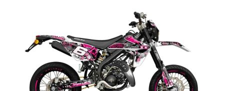 Dekorkit Verkleidung Stage6 Rieju MRT rosa - schwarz Dekorkit Verkleidung Stage6 Rieju MRT rosa - schwarz