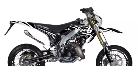 Dekorkit Verkleidung Stage6 Honda HM 50 weiß Dekorkit Verkleidung Stage6 Honda HM 50 weiß