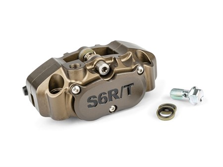 Etrier de frein Stage6 R/T MK2, 4 pistons radial, taillé CNC, anodisé dur