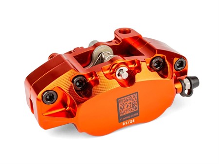 Bremszange Stage6 R/T MK2, 4-Kolben, geschmiedet, orange