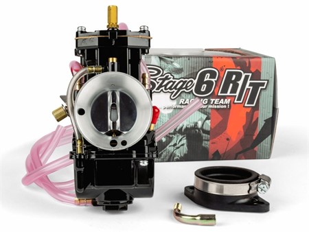 Carburateur Stage6 R/T 30mm MK2, type PWK powerjet, conduits optimisés