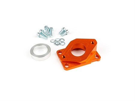 Ansaugstutzen Stage6 R/T High Flow 28mm Derbi / Minarelli AM6 orange