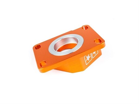 Ansaugstutzen Stage6 R/T High Flow 28mm Derbi / Minarelli AM6 orange