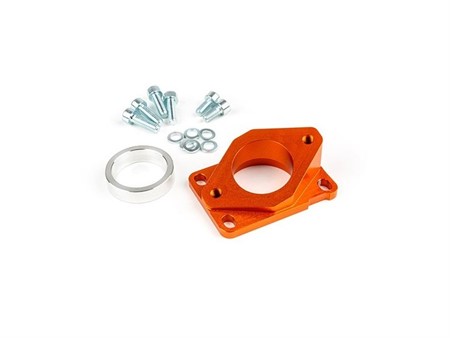 Ansaugstutzen Stage6 R/T High Flow 34mm Derbi / Minarelli AM6 orange