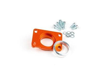 Ansaugstutzen Stage6 R/T High Flow 34mm Derbi / Minarelli AM6 orange