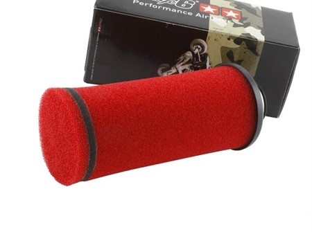 Racingluftfilter Stage6 lang (ca. 20cm) 35mm Anschluss, Rot Racingluftfilter Stage6 lang (ca. 20cm) 35mm Anschluss, Rot
