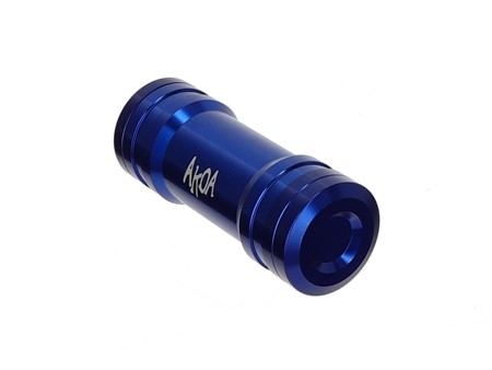 Boost Bottle AKOA, blau eloxiert, inkl. Montageset