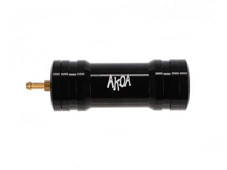 Boost Bottle AKOA, schwarz eloxiert, inkl. Montageset