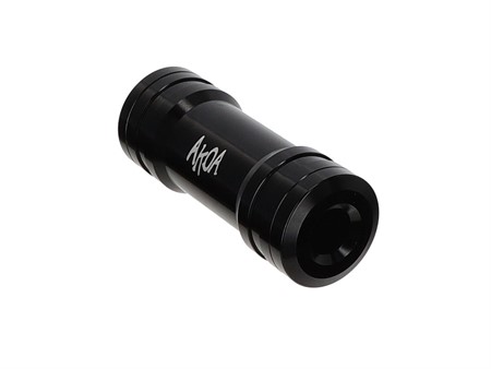 Boost Bottle AKOA, schwarz eloxiert, inkl. Montageset
