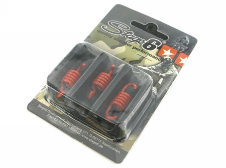 Ressort pour embrayage Stage6 Torque Control, 3 pcs, rouge - durs Ressort pour embrayage Stage6 Torque Control, 3 pcs, rouge - durs