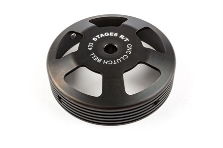 Cloche d'embrayage Stage6 R/T CNC, Type 433gr. Minarelli, Ø 107mm