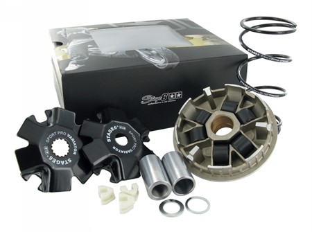 Variateur Stage6 Sport PRO, pour moteur CPI chinois 2 Temps, avec soie de vilebrequin 13 et 16mm Variateur Stage6 Sport PRO, pour moteur CPI chinois 2 Temps, avec soie de vilebrequin 13 et 16mm