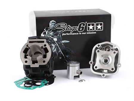 Kit cylindre Stage6 50cc Streetrace fonte, moteur Derbi D50B0 euro3