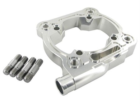 Zylinderfuss Adapter inkl. Stehbolzen Stage6 R/T 70, Minarelli LC - aluminium