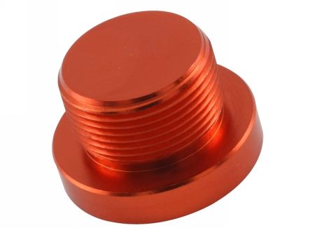 Vis de fermeture raccord d'eau au cylindre alu eloxé. Stage6 R/T 70 / BIG BORE 95