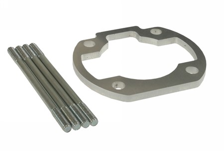 Spacer de cylindre Stage6 R/T avec goujons rallongés pour bielle 85mm, MINARELLI Spacer de cylindre Stage6 R/T avec goujons rallongés pour bielle 85mm, MINARELLI