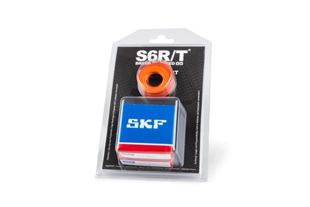 Kurbelwellenlager Stage6 HighQuality, inkl. HighQuality Simmerringen, Minarelli, Polymer Käfig (SKF 6204 TN9/C4HLHT23)
