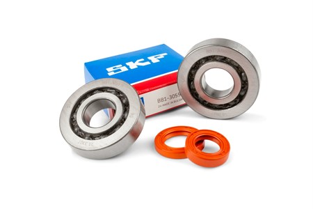 Kit roulements de vilebrequin Stage6 R/T C4 cage acier (avec joints spi), moteur scooter 50cc 2T Peugeot Speedfight 1-2, Squab, trekker etc... Kit roulements de vilebrequin Stage6 R/T C4 cage acier (avec joints spi), moteur scooter 50cc 2T Peugeot Speedfight 1-2, Squab, trekker etc...