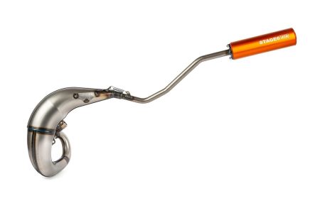 Auspuffanlage Stage6 Streetrace high mount CNC orange Beta RR