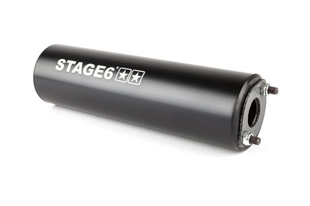 Auspuffanlage Stage6 Streetrace high mount CNC schwarz Sherco SE / SM