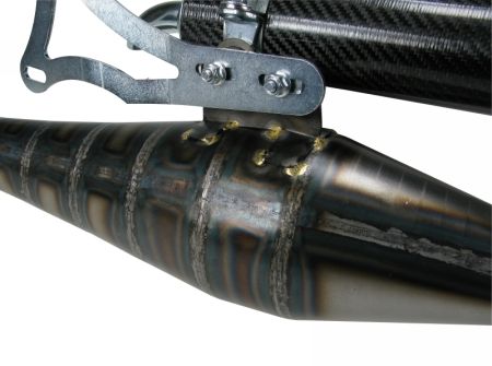 Auspuffanlage Stage6 R/T BIG BORE 95, abnehmbarer Stinger, Minarelli liegend
