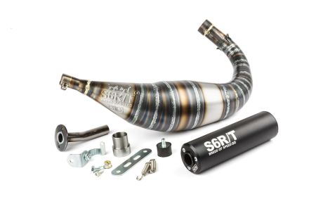 Auspuffanlage Stage6 R/T 90 - 100cc CNC Schwarz Minarelli AM6 Auspuffanlage Stage6 R/T 90 - 100cc CNC Schwarz Minarelli AM6