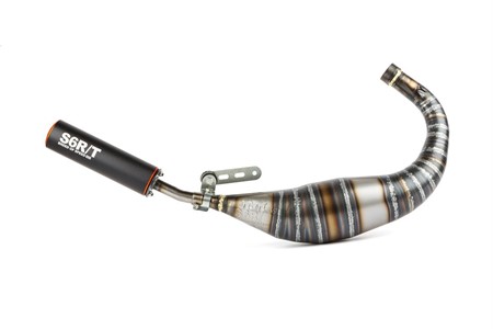 Auspuffanlage Stage6 R/T 90 - 100cc CNC Orange / Schwarz Minarelli AM6