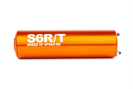 Silencieux Stage6 R/T 80 - 100cc passage droit orange