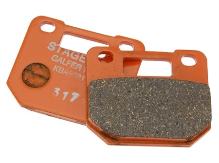 Plaquettes de frein semi-métallique pour étrier Stage6 R/T 4 pistons Plaquettes de frein semi-métallique pour étrier Stage6 R/T 4 pistons