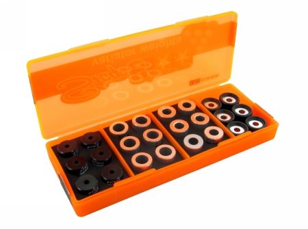 Boite de galets réglables Stage6, 17x12mm, 4.00g / 4.50g / 5.00g / 5.50g Boite de galets réglables Stage6, 17x12mm, 4.00g / 4.50g / 5.00g / 5.50g