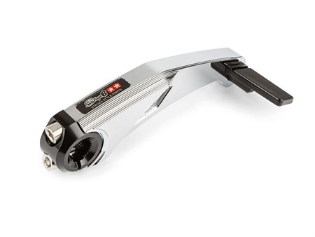 Kickstarter Stage6 CNC EVO MK3, Minarelli / Peugeot, chrom