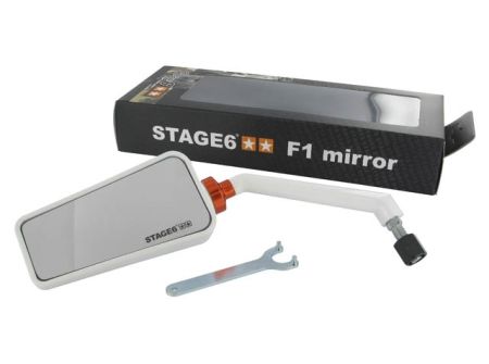 Rétroviseur Stage6 F1 gauche, blanc Rétroviseur Stage6 F1 gauche, blanc