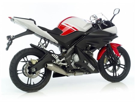 Pot déchappement Yamaha YZF-R 125 08-13 GP Style Inox CH+KAT - Full System