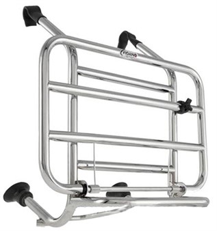 Gepäckträger vorne Vespa, universell, chrom Gepäckträger vorne Vespa, universell, chrom