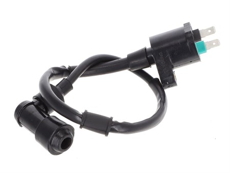 Zündspule 2-Pin Scooter 50-200 ccm inkl. Kabel und Kerzenstecker