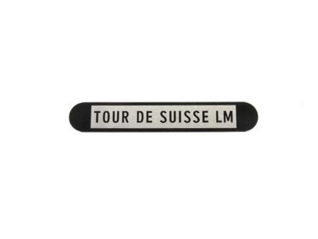 Typenschild "Tour de Suisse LM"