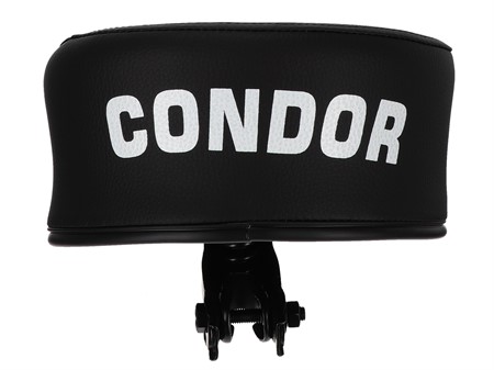 Sattel (erhöht) schwarz mit CONDOR Aufdruck, universal