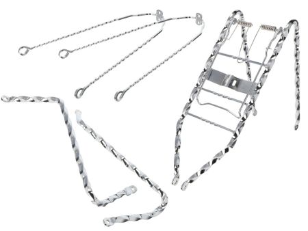 Set gedrehter Anbauteile Maxi N (Chrom) Set gedrehter Anbauteile Maxi N (Chrom)