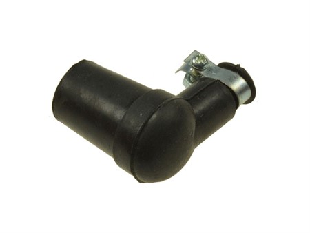 Kerzenstecker Silikon schwarz