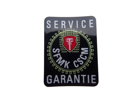 Autocollant Service Garantie Autocollant Service Garantie
