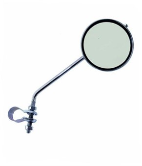 Rückspiegel rund Ø 10cm Stange Ø 7mm verchromt