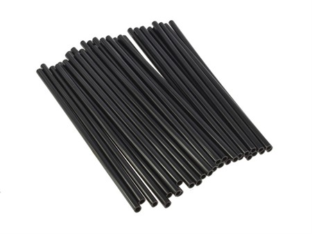 Spoke Skin / Paille pour rayons de roue, universel, longs 23,7cm, noirs Spoke Skin / Paille pour rayons de roue, universel, longs 23,7cm, noirs