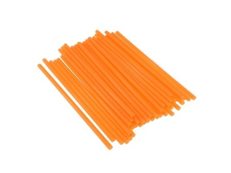 Speichen Cover, kurz 19cm, Neon Orange Speichen Cover, kurz 19cm, Neon Orange
