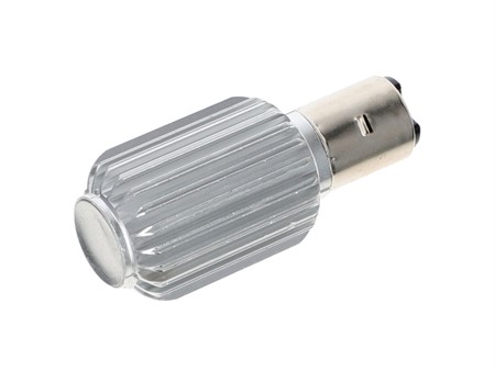 Scheinwerferbirne LED BA20D, kaltweiss 12V/6W, Sockel S2