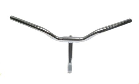 Guidon chromé avec potence universel Guidon chromé avec potence universel