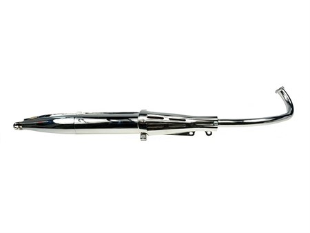 Pot d'échappement Puch MS/MV chromé, 20mm Pot d'échappement Puch MS/MV chromé, 20mm
