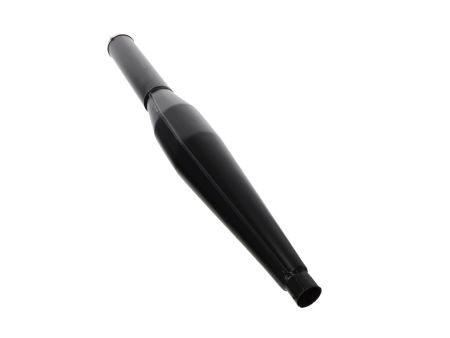 Auspuffendtopf Fuego schwarz für 32mm Krümmer