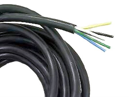 Lichtkabel 5-adrig schwarz / Meter Lichtkabel 5-adrig schwarz / Meter