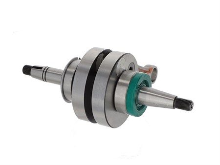 Vollwangen Racingkurbelwelle, 975gr., Puch E50 mit Lager und Simmerringen