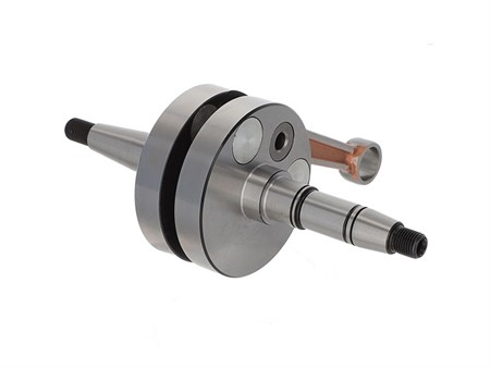 Vilebrequin Racing masses pleines 975gr. (spi 22mm), vélomoteur Puch E50